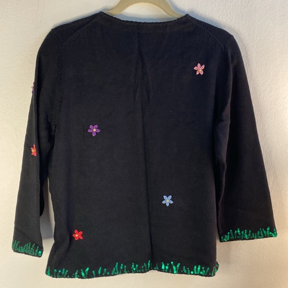 Emma Tricot 2003 Flip Flop cardigan kitschy sweater New With Tags size M - Picture 5 of 8